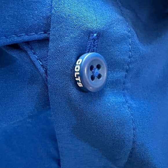 Indianapolis Colts Nike NFL On Field Dri-Fit Short Sleeve Shirt Men's L Blue - Picture 10 of 10